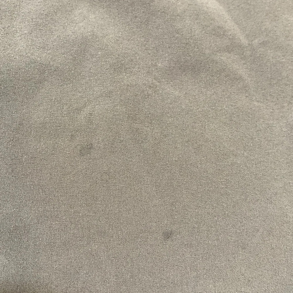 Zella lightweight stretch polyester cropped elastic waist gray tan pants Medium - Picture 6 of 11